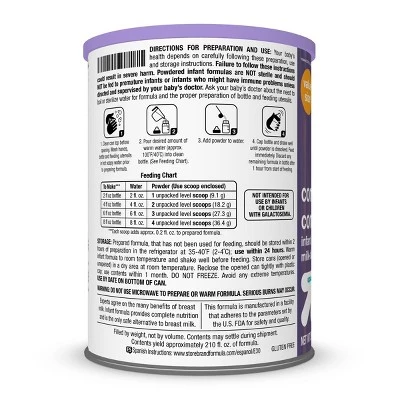 Up & Up Complete Comfort Premium Infant Formula Powder with Iron - 29.8oz - up & up™ - Image 3