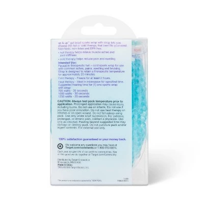 Up & Up Hot + Cold Gel Bead Compress with Strap) - up & up™ - Image 2