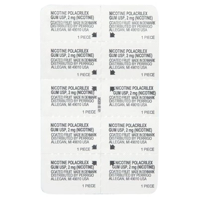 Up & Up Nicotine 2mg Stop Smoking Aid Fruit Coated Gum - 160ct - up & up™ - Image 4