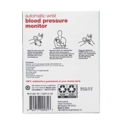 Up & Up Automatic Wrist Blood Pressure Monitor - up & up™