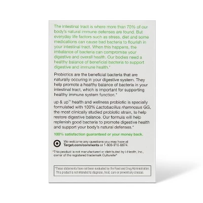 Up & Up Immune Support Probiotic Dietary Supplement Capsules - 30ct - up & up™ - Image 2