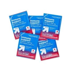 Up & Up Vitamin C + D Immune Support Powder - Raspberry - 30ct - up & up™