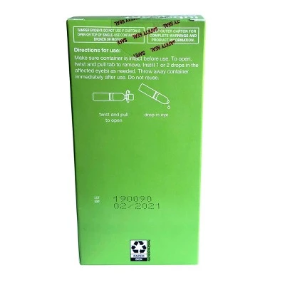 Up & Up Lubricant Single Use Eye Drops - 70ct - up & up™ - Image 4