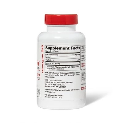 Up & Up Coenzyme Q10 200mg Supplement Softgels - 120ct - up & up™