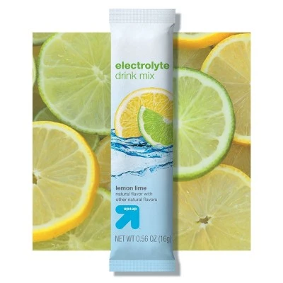 Up & Up Lemon Lime Hydration with Electrolytes Vegan Supplements - 11.3oz/20ct Stick Packs - up & up™ - Image 5