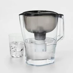 Up & Up Water Filtration Pitcher Black 10 Cup Capacity - up & up™